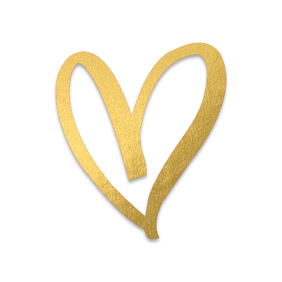 Gold heart